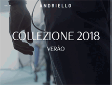 Tablet Screenshot of andriello.com.br